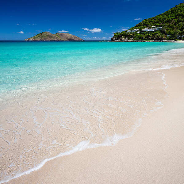 Plage à St. Barth